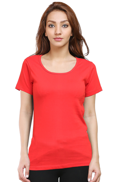 Plain Classic T-shirt For Women