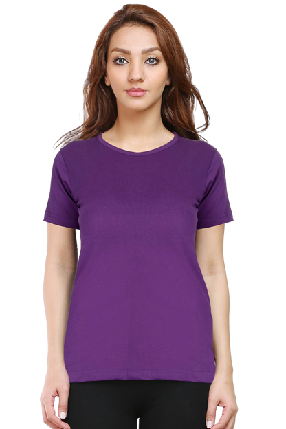 Plain Classic T-shirt For Women