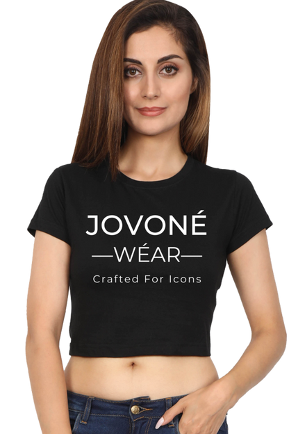 JOVONE WEAR Crop Top Tshirt