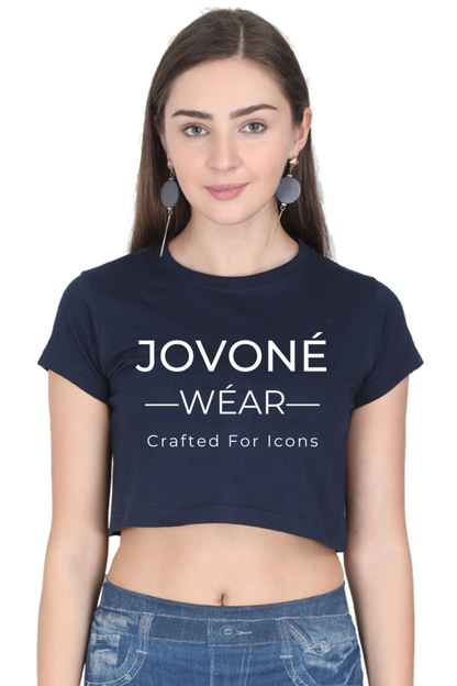JOVONE WEAR Crop Top Tshirt