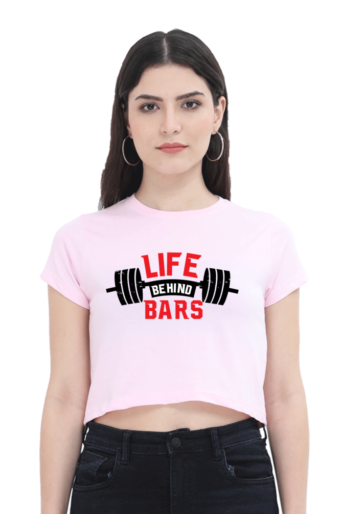 Life Behind Bars Crop Top T-Shirt