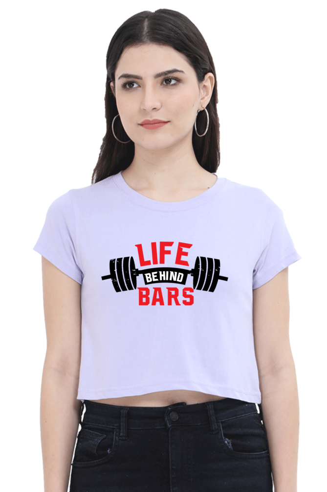 Life Behind Bars Crop Top T-Shirt