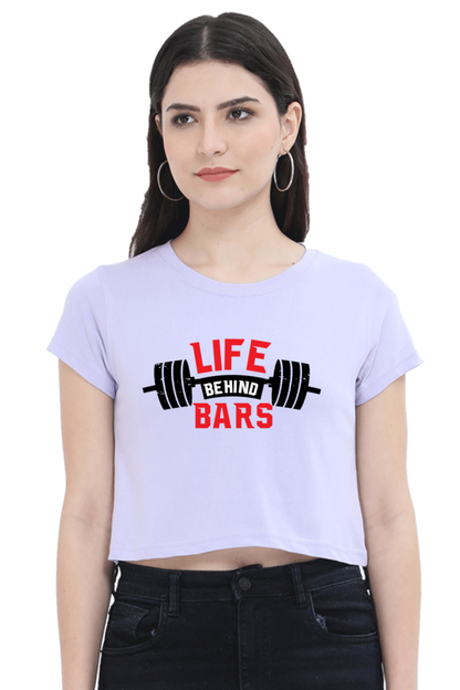 Life Behind Bars Crop Top T-Shirt