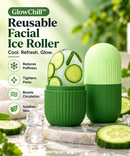 GlowChill™ Reusable Facial Ice Roller