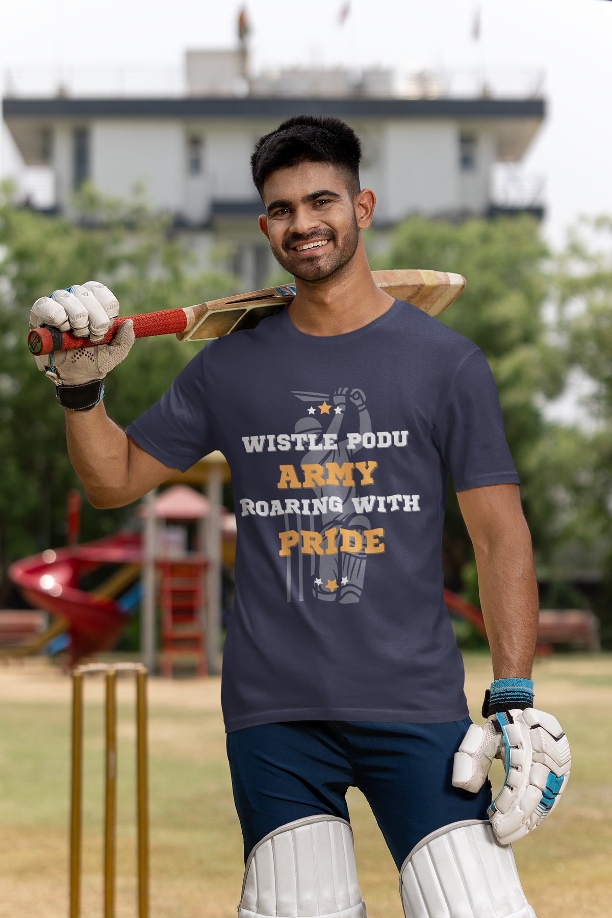 WISTLE PODU CSK CLASSIC ROUND NECK TSHIRT