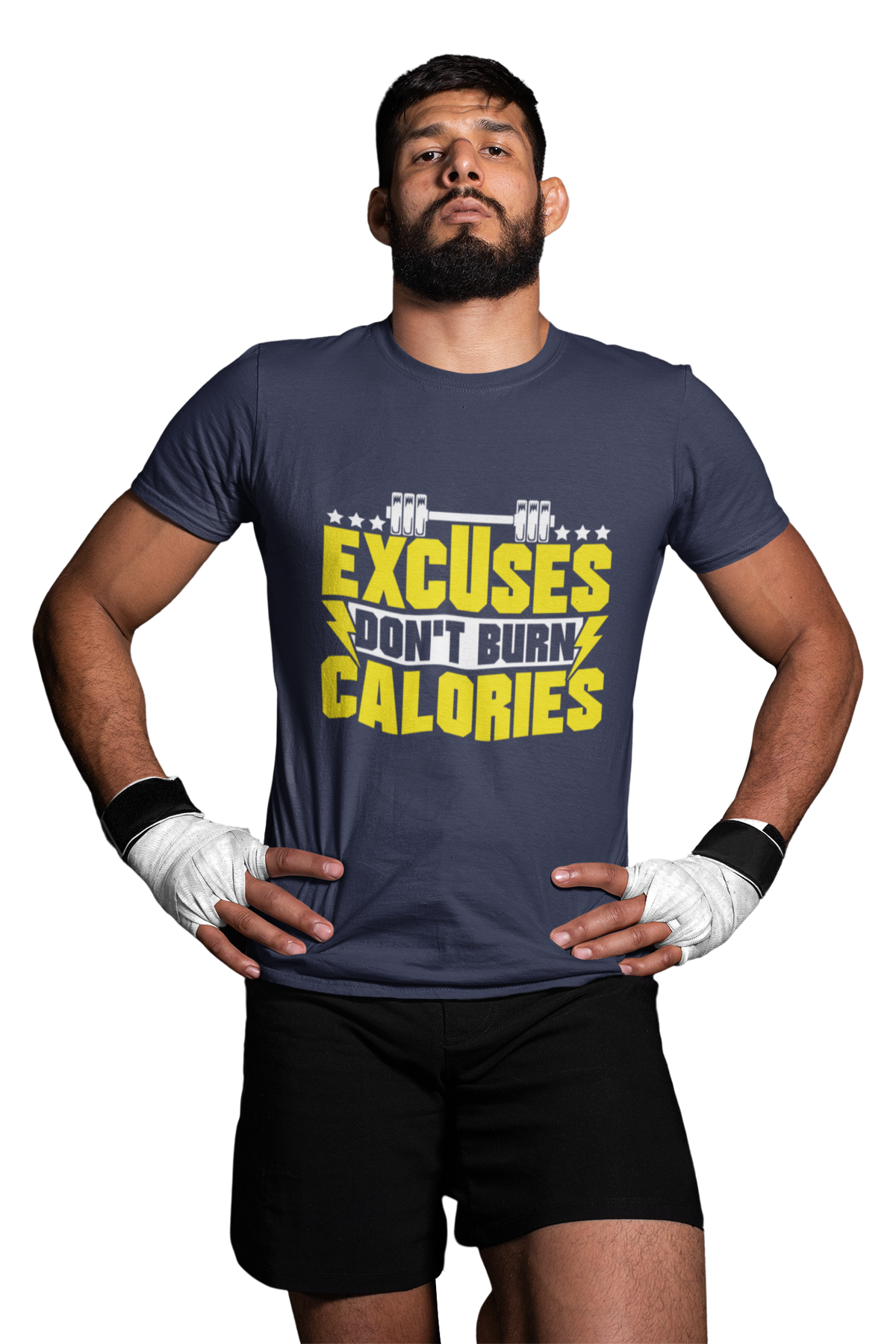 EXCUSES DONT BURN CALORIES UNISEX TSHIRT