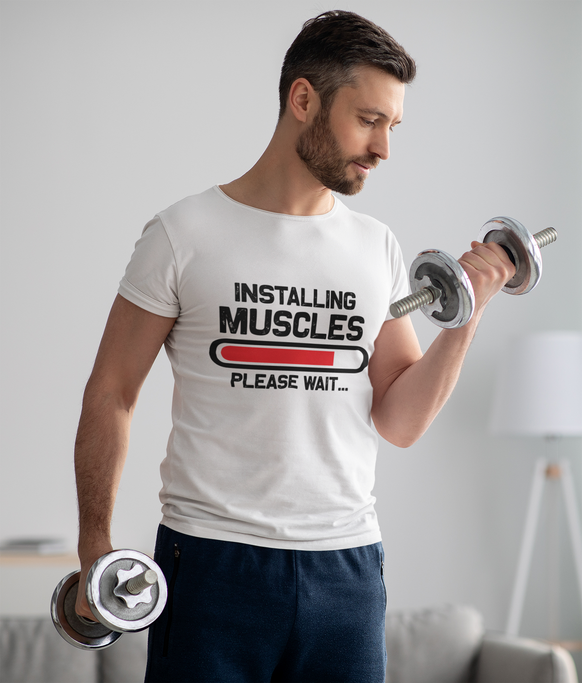 Installing Muscles Unisex Tshirt