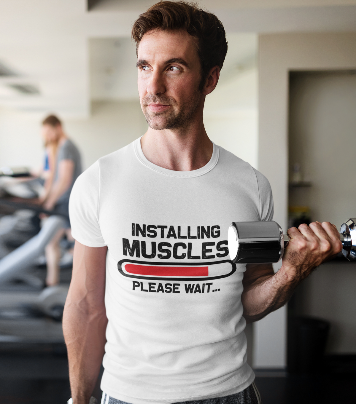 Installing Muscles Unisex Tshirt