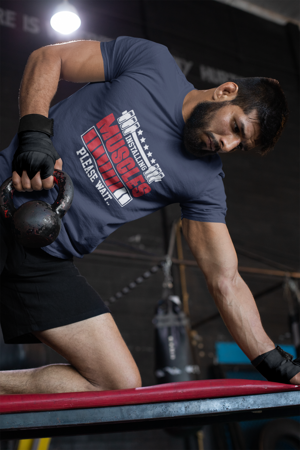 INSTALLING MUSCLES UNISEX TSHIRT