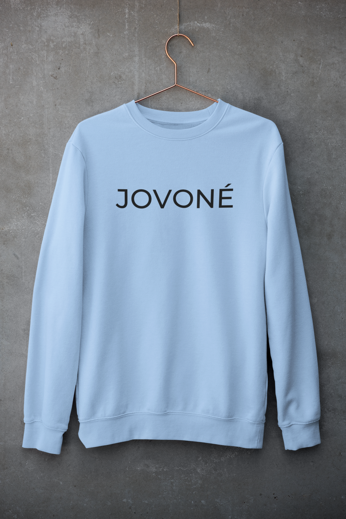 JOVONE Unisex Sweatshirt Light Color