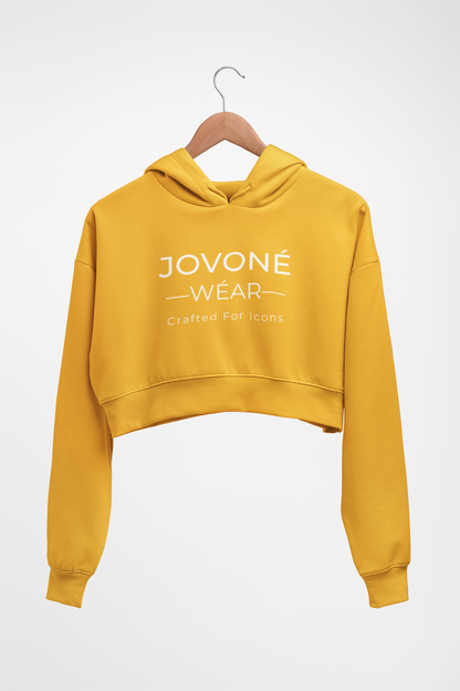 JoVone Wear - Crop Hooded Sweatshirt
