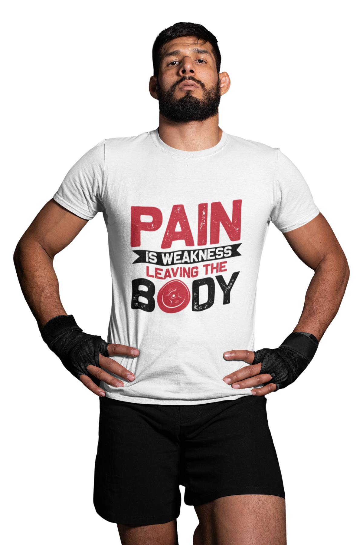 PAIN IS THE WEAKNESS UNISEX TSHIRT