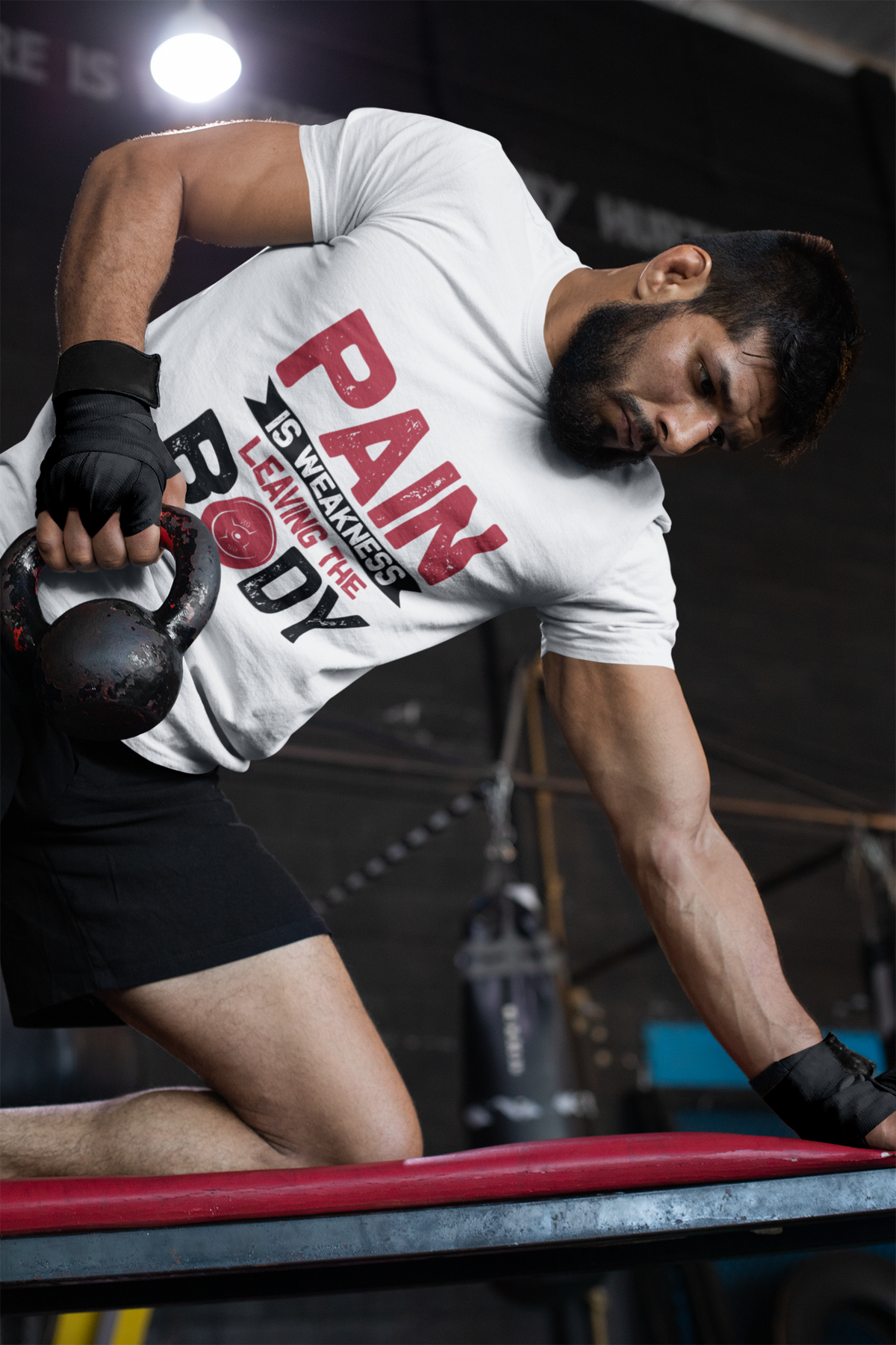 PAIN IS THE WEAKNESS UNISEX TSHIRT
