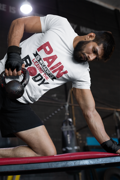 PAIN IS THE WEAKNESS UNISEX TSHIRT