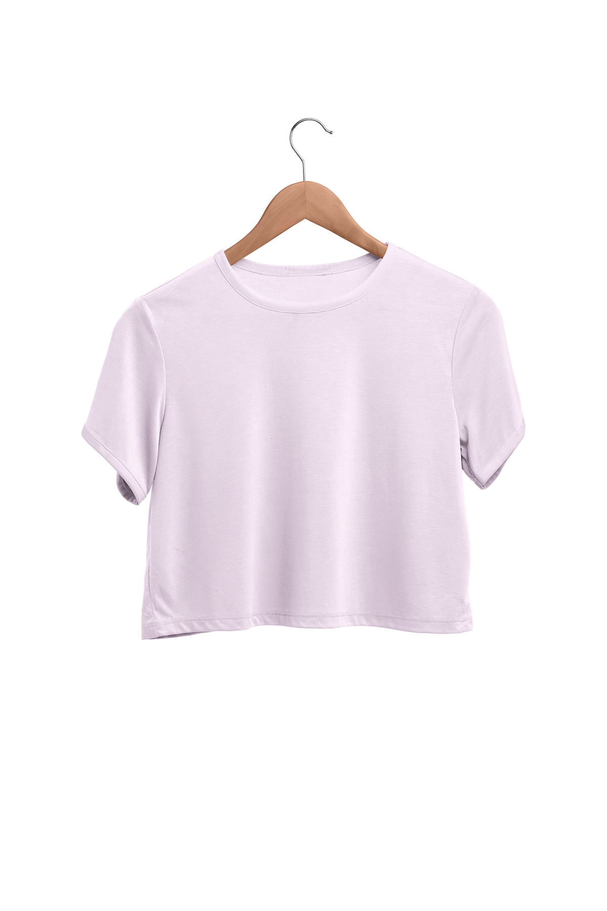 Plain Crop Top T-shirt For Women