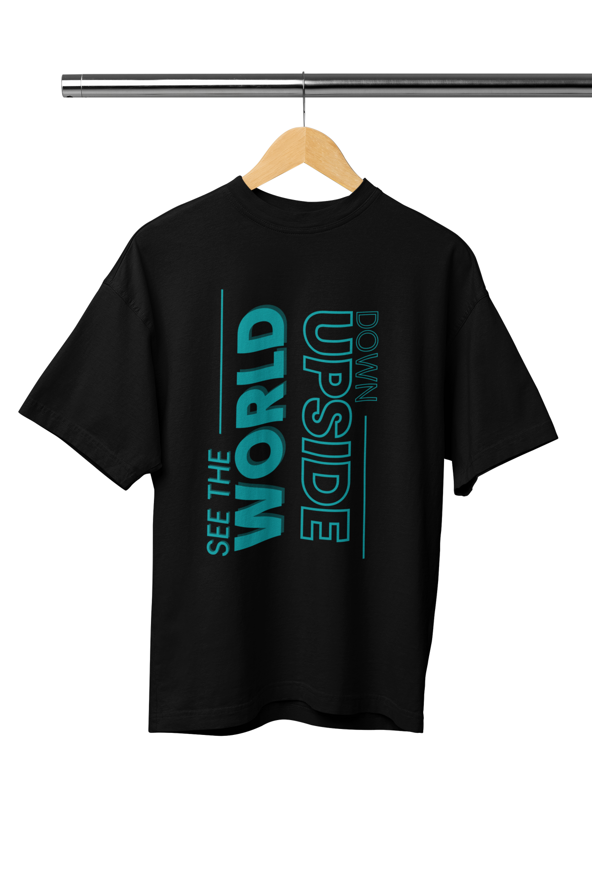 SEE THE WORLD UNISEX OVERSIZED TSHIRT