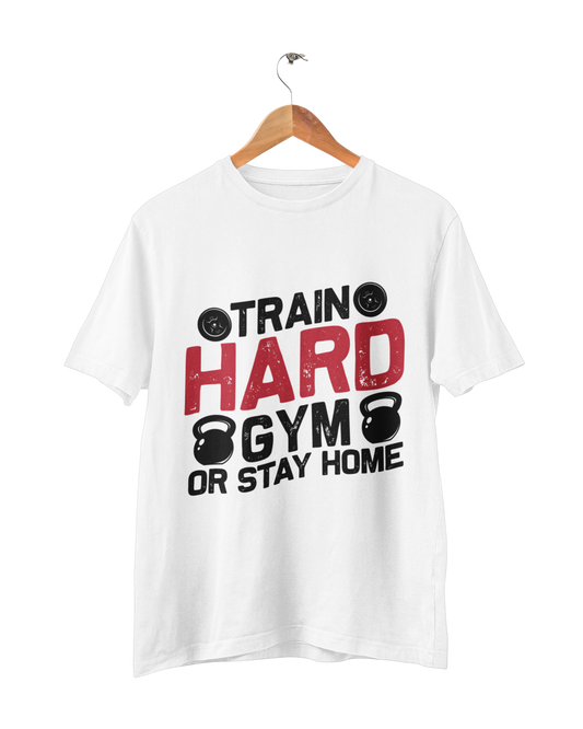 TRAIN HARD UNISEX TSHIRT