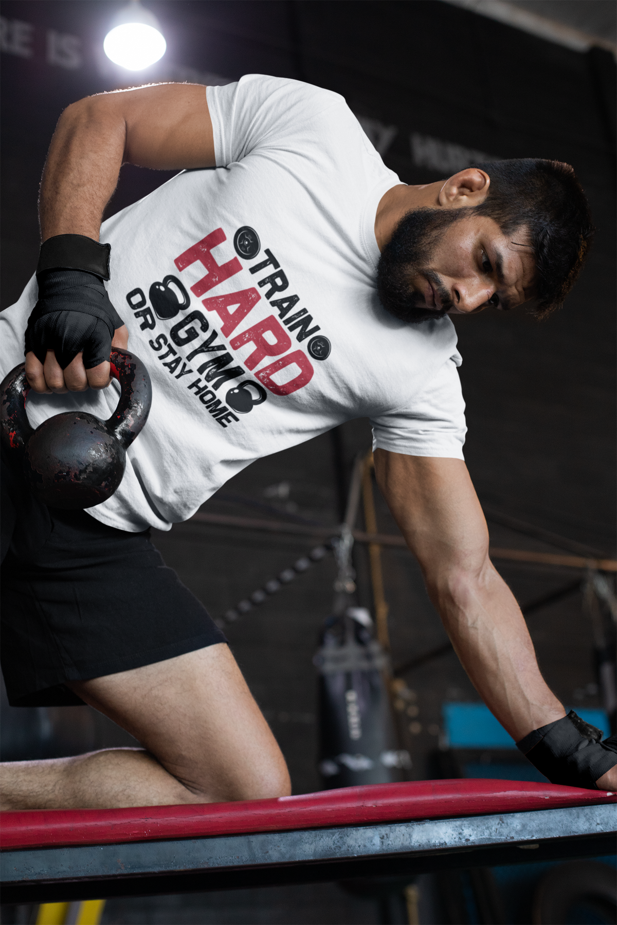 TRAIN HARD UNISEX TSHIRT