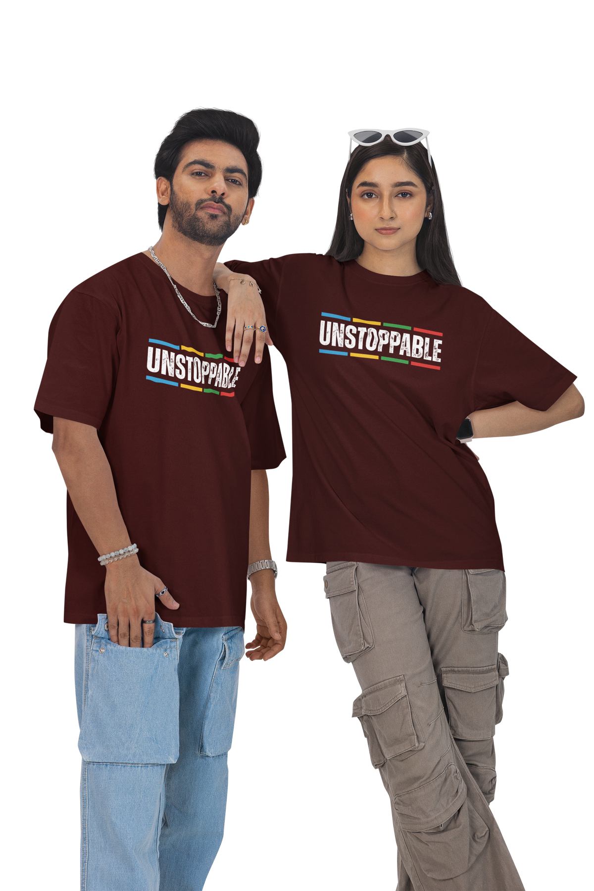 UNSTOPPABLE UNISEX OVERSIZED TSHIRT